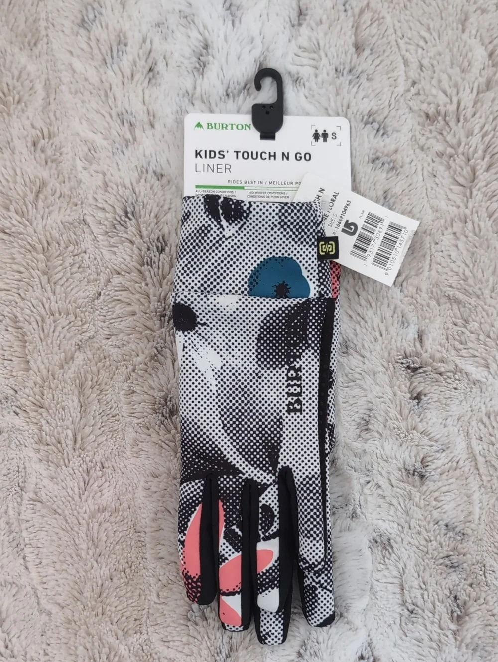 Burton Kids' Touch N Go Glove Liner